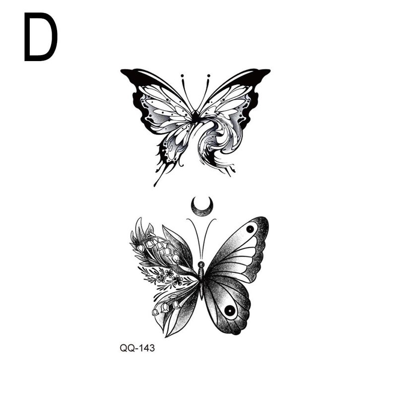 New Fresh and Simple Waterproof Tattoo Sticker Set